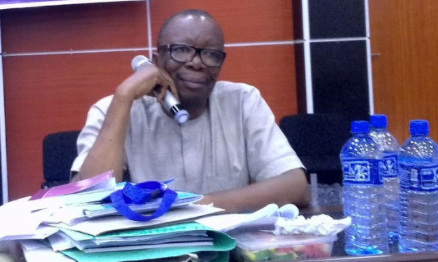 Photo of the National President of ASUU, Prof. Emmanuel Osodeke